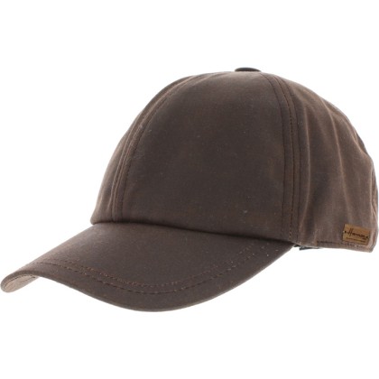 Casquette baseball coton huilé unie