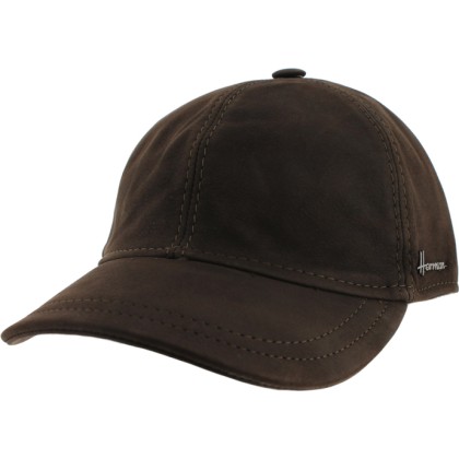Casquette baseball cuir doublée