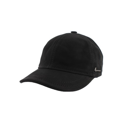 Casquette baseball cuir doublée