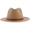 Chapeau grand bord en paille polypropylène cousue imperméable