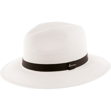 Chapeau grand bord en paille polypropylène cousue imper