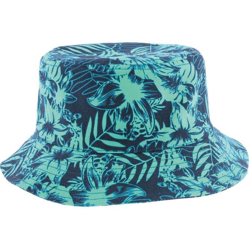 bob herman ete en coton imprimé tropical palmier bleu turquoise bob herman ete en coton imprimé tropical palmier bleu turquoise