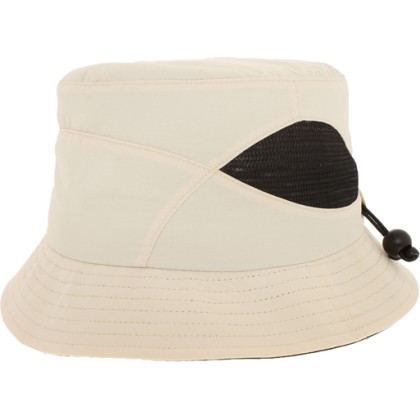 Microfiber plain color sunhat, qith mesh and drawstring