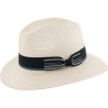 Chapeau grand bord en paille papier cousue