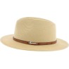 Chapeau grand bord en paille polypropylène cousue,imp