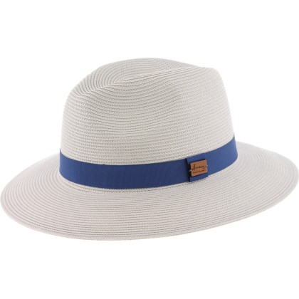 Chapeau grand bord en paille polypropylène cousue, imperméable