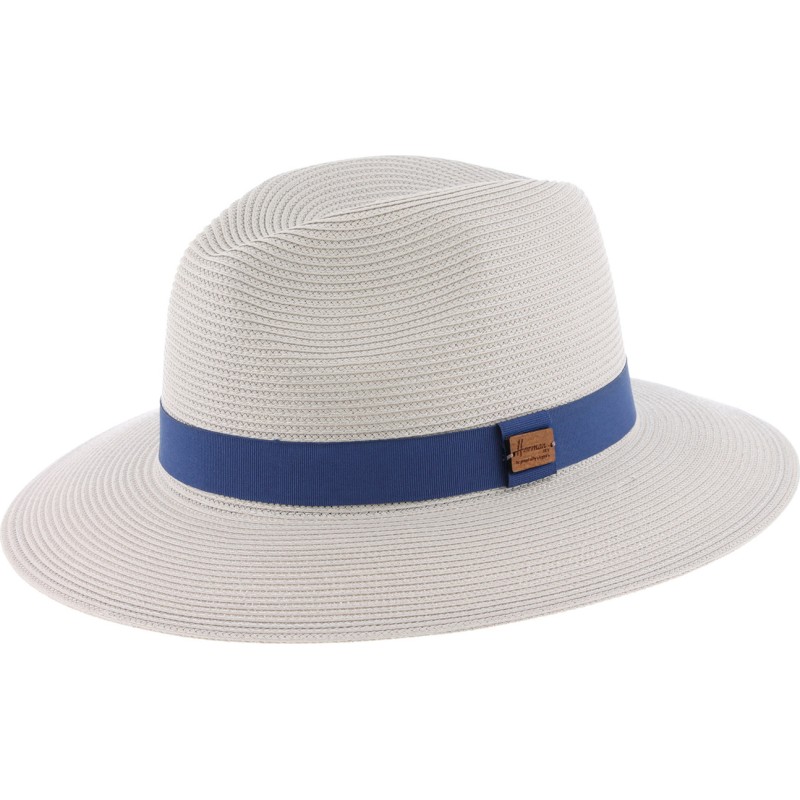 Chapeau grand bord en paille polypropylène cousue, imperméable
