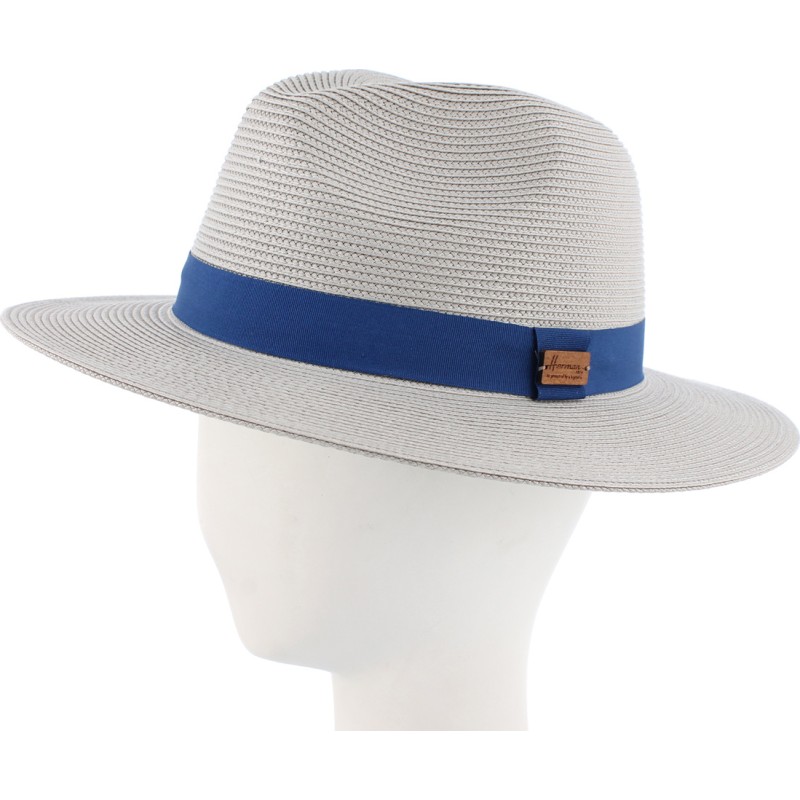 Chapeau grand bord en paille polypropylène cousue, imperméable