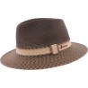 Chapeau grand bord bicolore