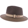 Chapeau grand bord bicolore