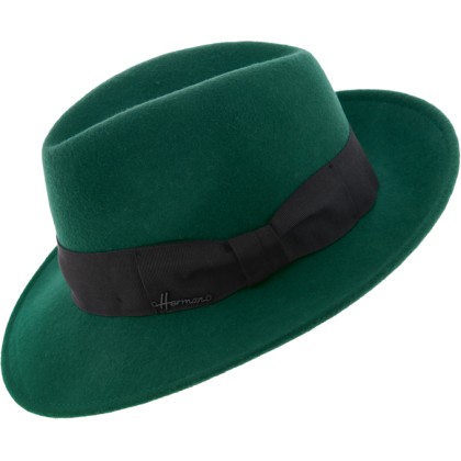 Large brim felt hat