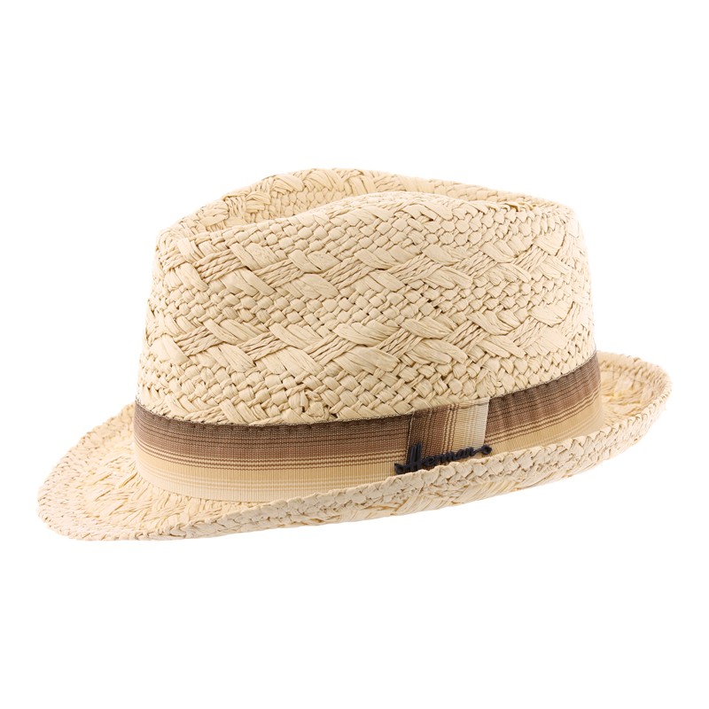 Lala paper straw small brim hat