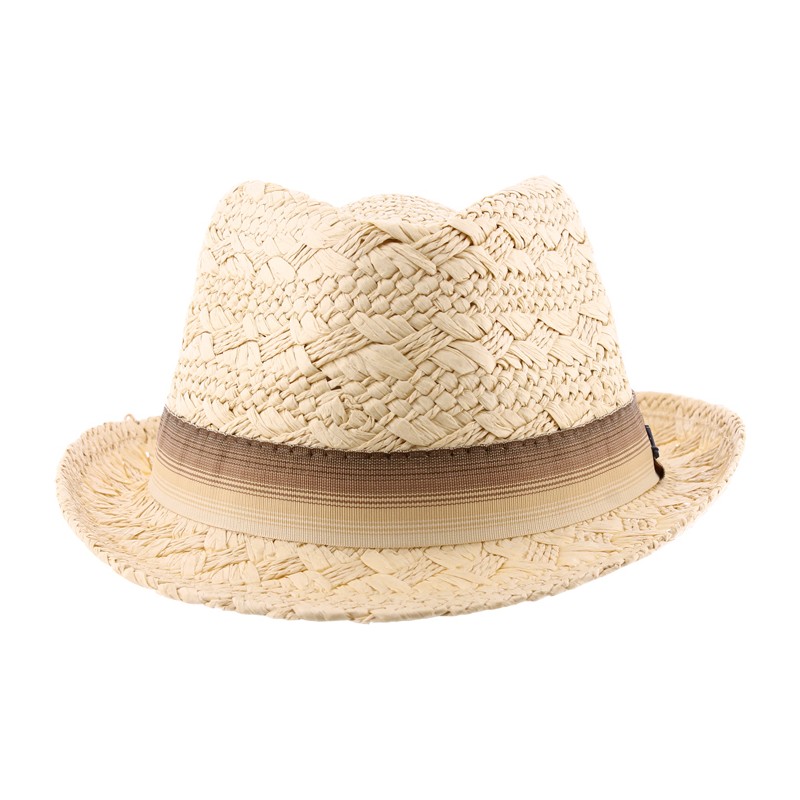 Lala paper straw small brim hat