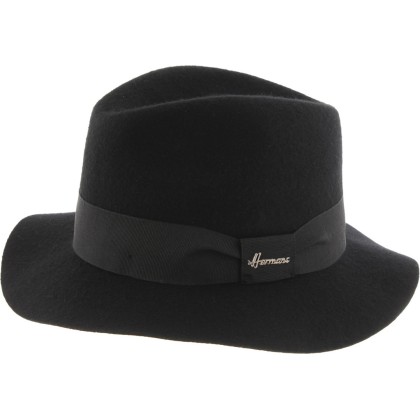 Large brim felt hat