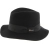 Large brim felt hat