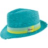 lala paper straw fringe small brim hat