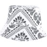 bob herman imprimé motif bandana coloris blanc