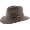 Waterproof rain large brim hat or washed fabric