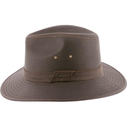 Chapeau pluie grand bord imperméable ou tissu effet délavé