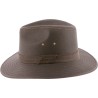 Waterproof rain large brim hat or washed fabric