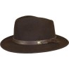 Chapeau feutre uni + ceinture