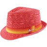 Lala paper straw small brim hat