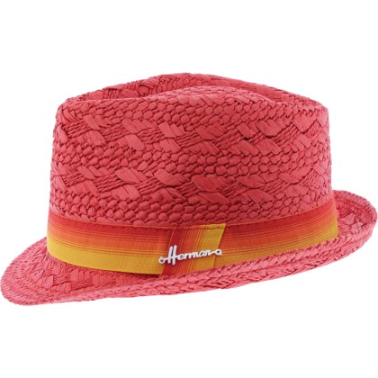 Lala paper straw small brim hat