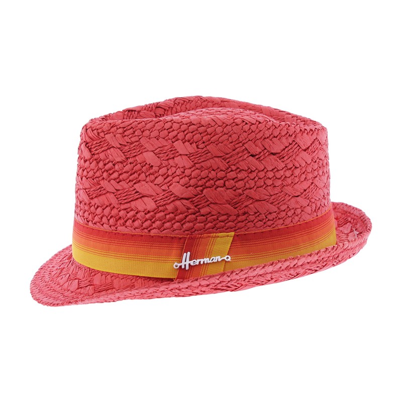 Lala paper straw small brim hat