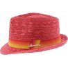 Lala paper straw small brim hat