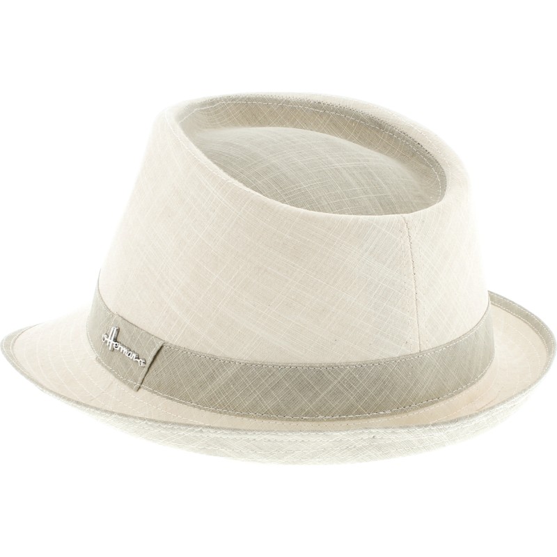 Chapeau petit bord coton uni