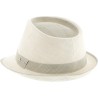 Chapeau petit bord coton uni