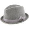 Chapeau petit bord feutre mérinos