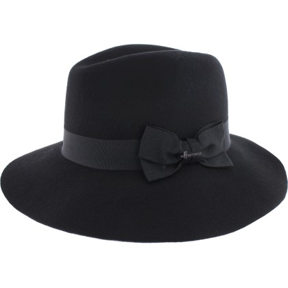 chapeau feutre femme large bord
