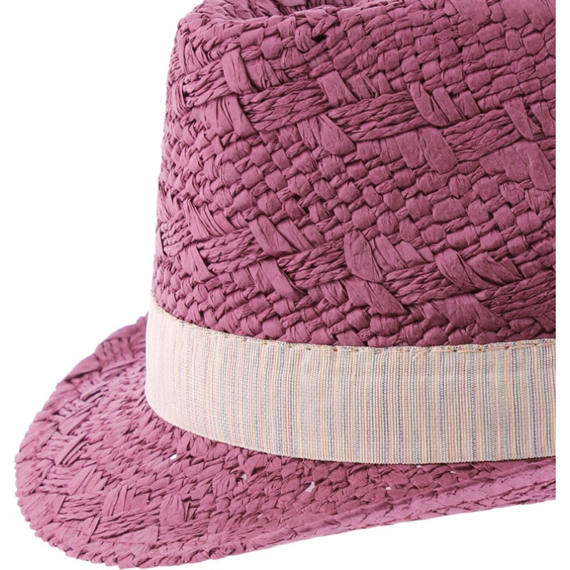 Lala paper straw small brim hat