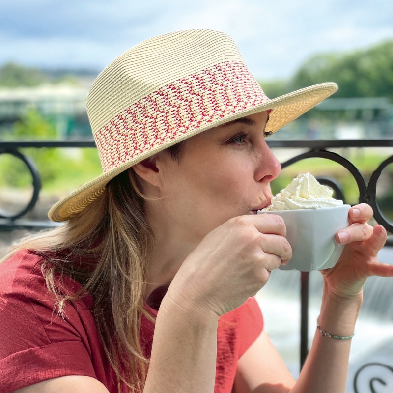chapeau de paille femme ete
