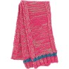 Echarpe enfant en tricot bicolore
