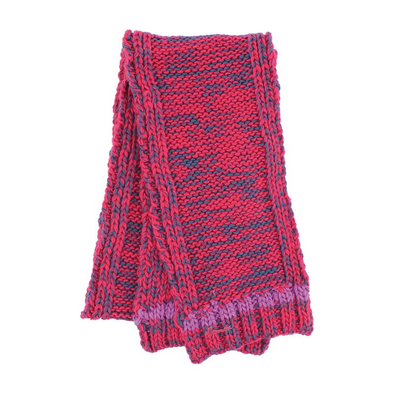 Echarpe enfant en tricot bicolore