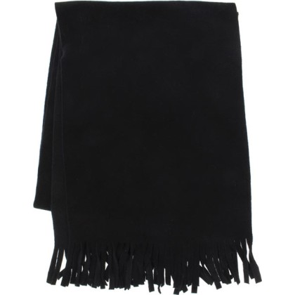 echarpe hiver en polaire a franges
