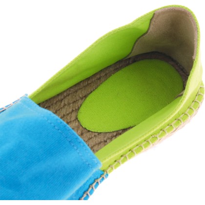 espadrille femme bicolore