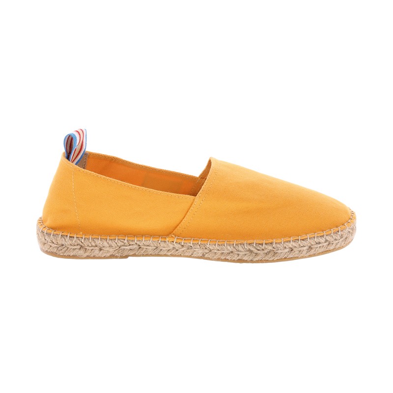 espadrille de plage jaune