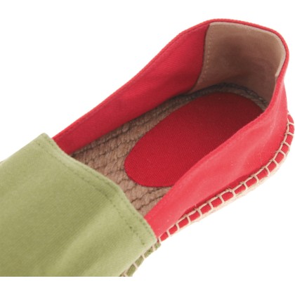 espadrille renfort semelle et talon