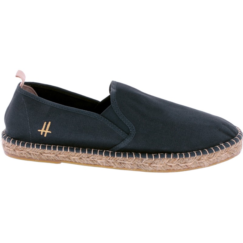 Espadrille adulte en coton avec elastiques Espadrille adulte en coton avec elastiques