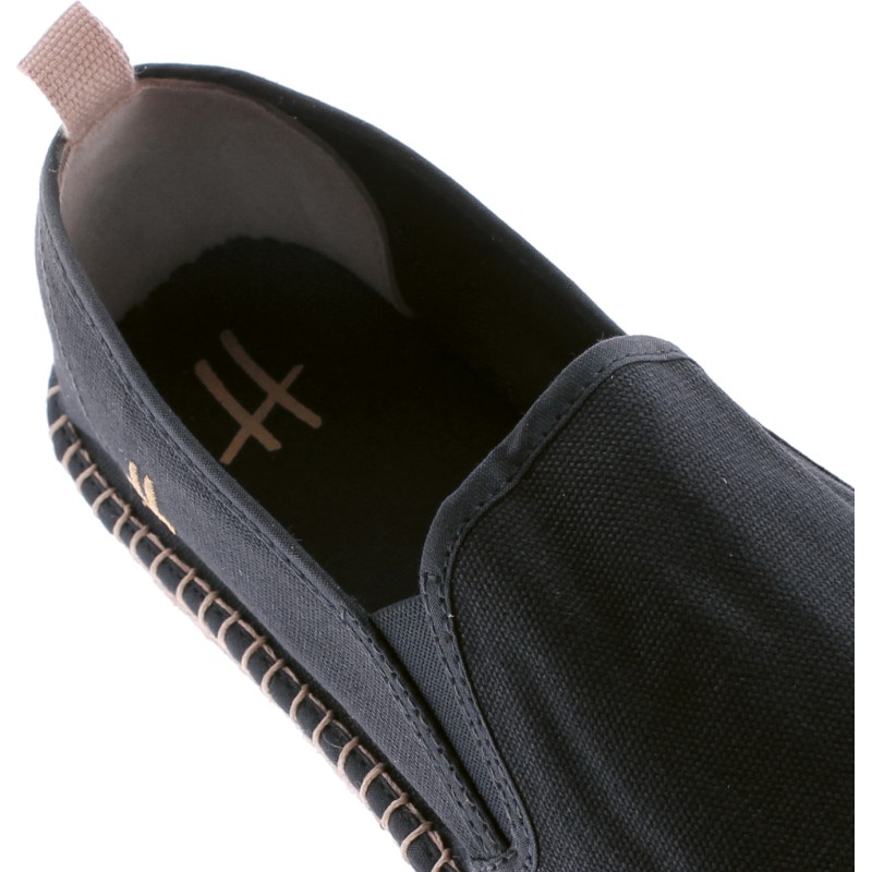 Espadrille avec renfort talon et semelle Espadrille avec renfort talon et semelle