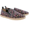 Pattern, cotton espadrilles, with comfortable cotton fabric insole, el