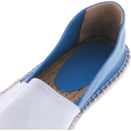 espadrille d'ete a renfort talon et semelle