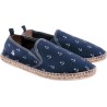 Espadrille à motif marin ancre de bateau