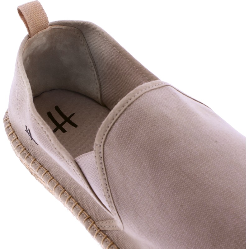 Espadrille avec renfort talon et semelle Espadrille avec renfort talon et semelle