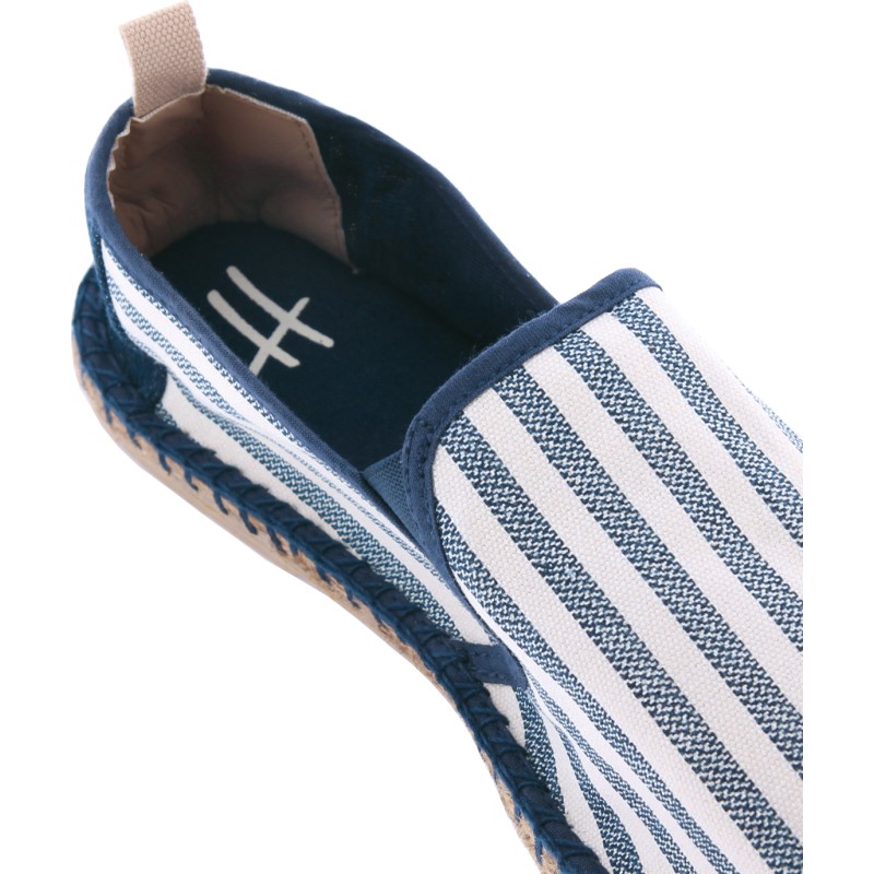 Espadrille avec renfort talon et semelle Espadrille avec renfort talon et semelle
