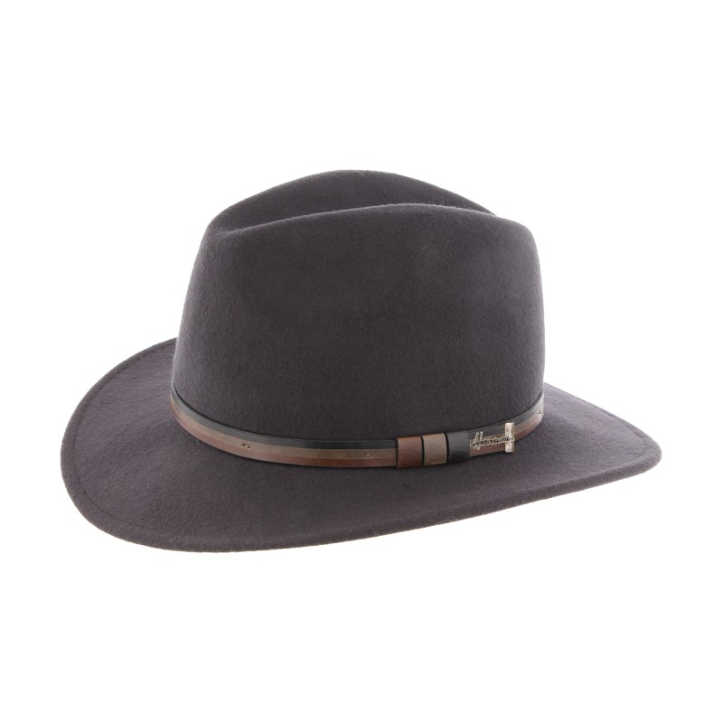 chapeau en feutre homme ou mixte avec protection oreilles