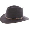 chapeau en feutre homme ou mixte avec protection oreilles